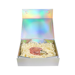 Cajas de Regalo para Perfumes Plegables con Cierre Magnético, de Cartón Rígido con Materiales Reciclados de Alta Gama y Rafias - Product Image 5