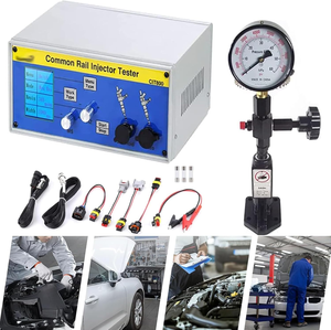 Tester di pressione per ugello iniettore Diesel a doppia scala 600-8000 PSI BAR - Product Image 6