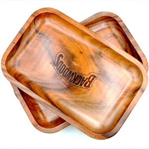 cookis backwoods rawlogo wholesale China wooden custom tobacco herb cigarette rolling tray smoking accessories manufacture