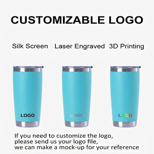 Personalizzato 20 oz in acciaio inox Tumbler doppia parete vuoto da viaggio tazza con Logo caffè bicchiere bottiglia per lavoro isolato tazze di <span class=keywords><strong>metallo</strong></span> - Product Image 4