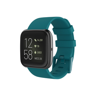 Correa de reloj inteligente deportivo para <span class=keywords><strong>Fitbit</strong></span> <span class=keywords><strong>Versa2</strong></span>/versa1/versa Lite, banda de silicona, accesorio de pulsera de goma - Product Image 6