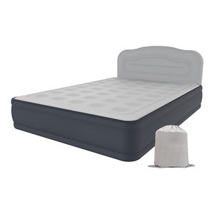 Colchón de aire inflable de lujo hipoalergénico de tamaño King personalizable para exteriores, bomba incorporada moderna para uso en cama de dormitorio - Product Image 2