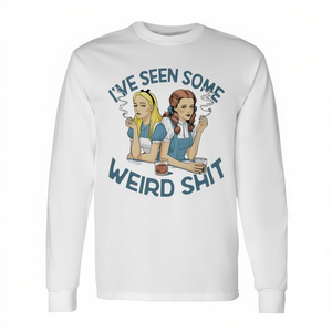 He visto cosas extrañas, camiseta de manga larga - Product Image 2