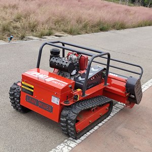 Bán buôn 1200 mét tự động nông nghiệp flail Máy cắt khí-điện lai RC máy cắt cỏ từ xa động cơ động cơ công nghiệp không dây - Product Image 5