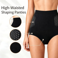Ropa para Dropshipping: Faja Moldeadora de Cintura Alta sin Costuras para Mujer con Calentamiento Magnético para el Cuidado Uterino