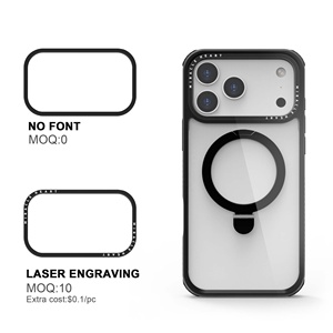 Tùy Chỉnh Từ TPU PC Điện Thoại Di Động Trường Hợp Với Đứng Chủ Hình Dạng Mô Hình Cho <span class=keywords><strong>Iphone</strong></span> 17 16 15 Pro Max Thiết Kế Phụ Kiện Điện Thoại - Product Image 6