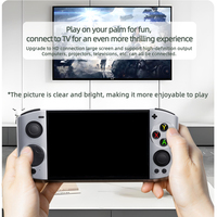 Console de jeu portable 09Ultra, écran 5,1 pouces, système Linux open source, double joystick 3D, console rétro portable, cadeau pour les enfants pour les fêtes