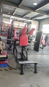 Machine à Squats Hack, <span class=keywords><strong>Presse</strong></span> à Jambes à Charge de Plaques pour l'Entraînement de la Force des <span class=keywords><strong>Quadriceps</strong></span> et des Fessiers, Équipement de Gym Commercial - Product Image 4