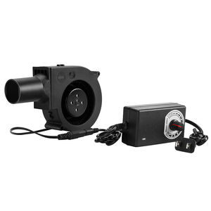 9733 <strong>12V</strong> <strong>DC</strong> Blower Large Air R Barbecue &amp; Wood Stove Fan And Ultra-high Rotational Speed, 6000 - 8000. Metal <strong>Motor</strong> Housing - Product Image 4