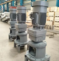 Agitateur mécanique pour le mélange et l'homogénéisation de réservoir de boue de champ pétrolifère dans les opérations de forage à différentes vitesses