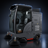 XY-A5S 48V 100Ah Balayeuse autoportée multifonction Autonomie de 3 à 5 heures 12 km/h Commande automatique à une touche Pneus pleins 350-8