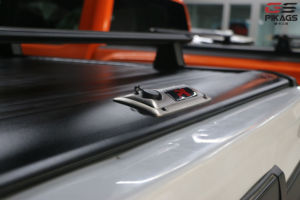 ฝาปิดกระบะท้ายแบบม้วนเก็บได้ด้วยมือ สำหรับรถยนต์ <span class=keywords><strong>Volkswagen</strong></span> Ford ทำจากอะลูมิเนียมทั้งหมด อุปกรณ์ตกแต่งภายนอก - Product Image 5