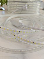 Type de prise de AC220V-IP65-2835-120D-8MM-6000K bandes lumineuses enveloppées de caoutchouc de silicone diverses applications industrielles lampes au néon