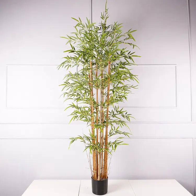 중국 도매 고품질 제조 업체 핫 세일 홈 장식 시뮬레이션 플라스틱 식물 인공 대나무 식물