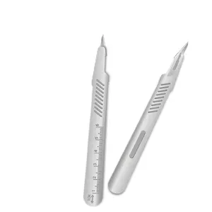 High Hardness Sharpness Hunting Knife Surgical Scalpel 26 Stainless/Carbon Steel Scalpel Single Use