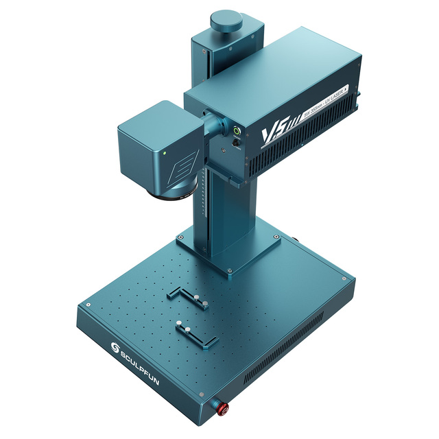 SCULPFUN V5 Laser 5W Fiber Laser Marking Engraving Machine Flying Laser Marking CO2 Machine on Metal for Toy Guns Jewelry