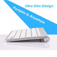 Ensemble clavier et souris sans fil ultra-mince 2.4G avec batterie pour bureau
