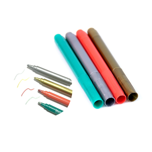 Bút Đánh Dấu Đầu Nhỏ Dụng Cụ Vẽ Graffiti Vĩnh Viễn Bút Đánh Dấu Phấn Thủy Tinh Rượu Bút Đánh Dấu Màu Kim Loại - Product Image 1