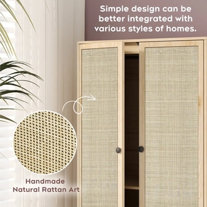 Armoire <span class=keywords><strong>en</strong></span> bois pour vêtements, meubles de chambre à coucher - Product Image 4