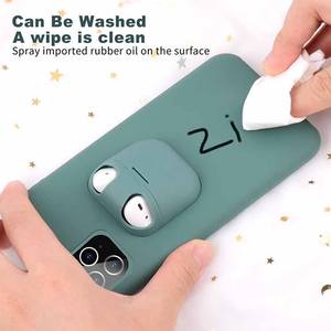 Free Sample 2 In 1 Waterproof Shockproof Cellphone Cover Silicone Phone Case for <span class=keywords><strong>Airpods</strong></span> Case for <span class=keywords><strong>Iphone</strong></span> <span class=keywords><strong>11</strong></span>/11pro/xs/12 Case - Product Image 3