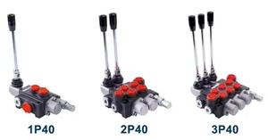 Pièces de machines de construction série DCV100 P40 Vanne directionnelle multicanal Vanne directionnelle multicanal P80 - Product Image 6