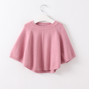 Pulls en cachemire unis personnalisés pour enfants, vêtements en gros - Product Image 5