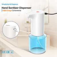Dispensador de Jabón Líquido de Espuma Portátil OEM, Montado en Pared, Digital, Automático, Sin Contacto, para Lavandería, Hotel, Recargable, con Batería, Certificado CE