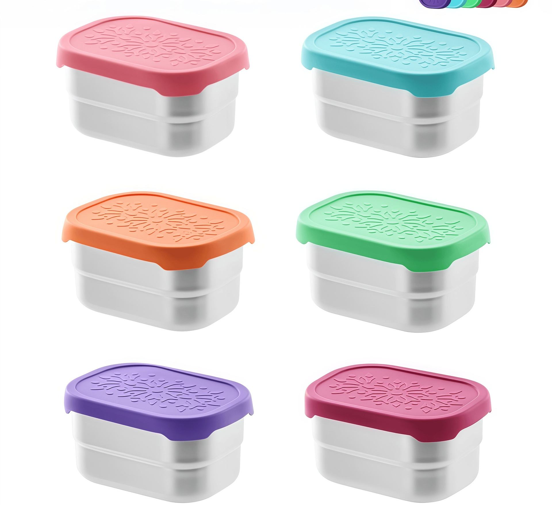 Violet/orange/rose/vert 230ml