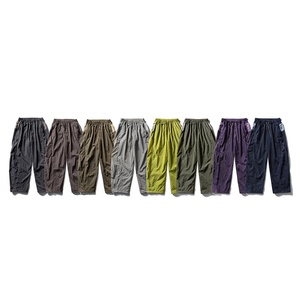 Pantalones unisex para exteriores, resistentes al agua, de secado rápido, para senderismo, planos, informales, rectos, holgados, de carga, para parejas - Product Image 5