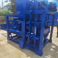 Machines à fabriquer des briques pour les travaux de construction, machine à presser les blocs de pavés en ciment, machine à fabriquer des blocs automatiques au Ghana