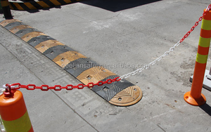 Fábrica de China: Rollo de cadena de seguridad de plástico Barrera de advertencia amarilla/negra, 6mm/8mm x 25m-para construcción, eventos, estacionamientos - Product Image 3
