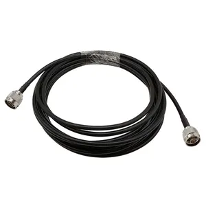 Venta al por mayor N macho a N tipo conector macho RG58 RF Radio Test Jumper Patch Cable coaxial