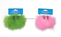 Frange en tissu personnalisée et plumes de marabout de dinde pour costumes de carnaval, vêtements, jupes et robes – Idéale pour la couture artisanale