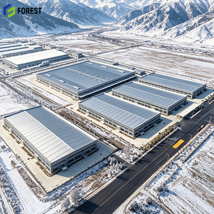 Production Heavy Duty Mining Industrial Distribution Heavy Steel Structure Workshop Machinery Insulated <b>Plant</b> Q235 - Product Image 1