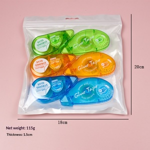 Fita Adesiva Dupla Face para Alunos do Ensino Fundamental, 10m, Correção, Artesanato, Adesivo Forte, 6mm de Largura, Recarregável - Product Image 6