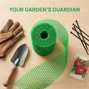 <b>Green</b> Hexagonal HDPE Waterproof Plastic Flat Mesh Roll Outdoor Protective Fence <b>Net</b> for Chicken Breeding Garden Plant Protection - Product Image 2