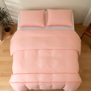 Tùy Chỉnh Thiết Kế 100% Polyester Bộ Đồ Giường Bộ 3 Miếng Sang Trọng Đôi Kích Thước Bộ <span class=keywords><strong>Comforter</strong></span> Giường Tấm Đặt Sang Trọng Với <span class=keywords><strong>Comforter</strong></span> - Product Image 5