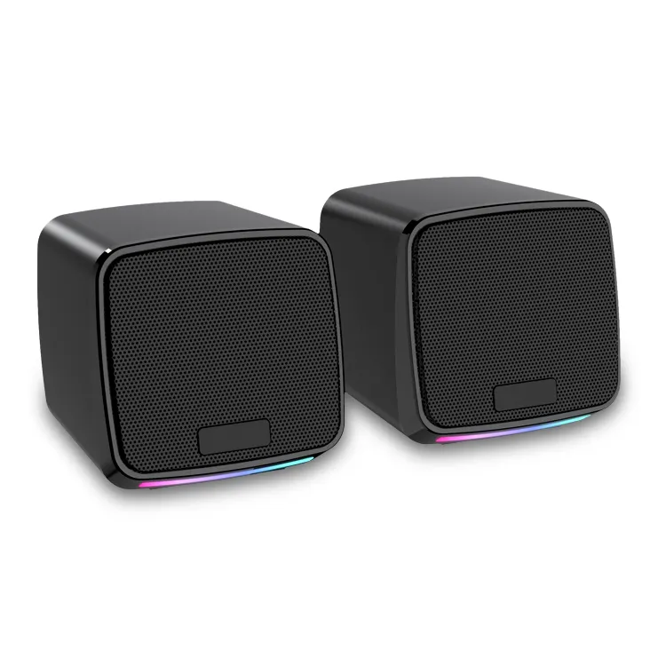 Mini caixa de som usb 2.0, alto falante, computador portátil, multimídia, digital, para desktop