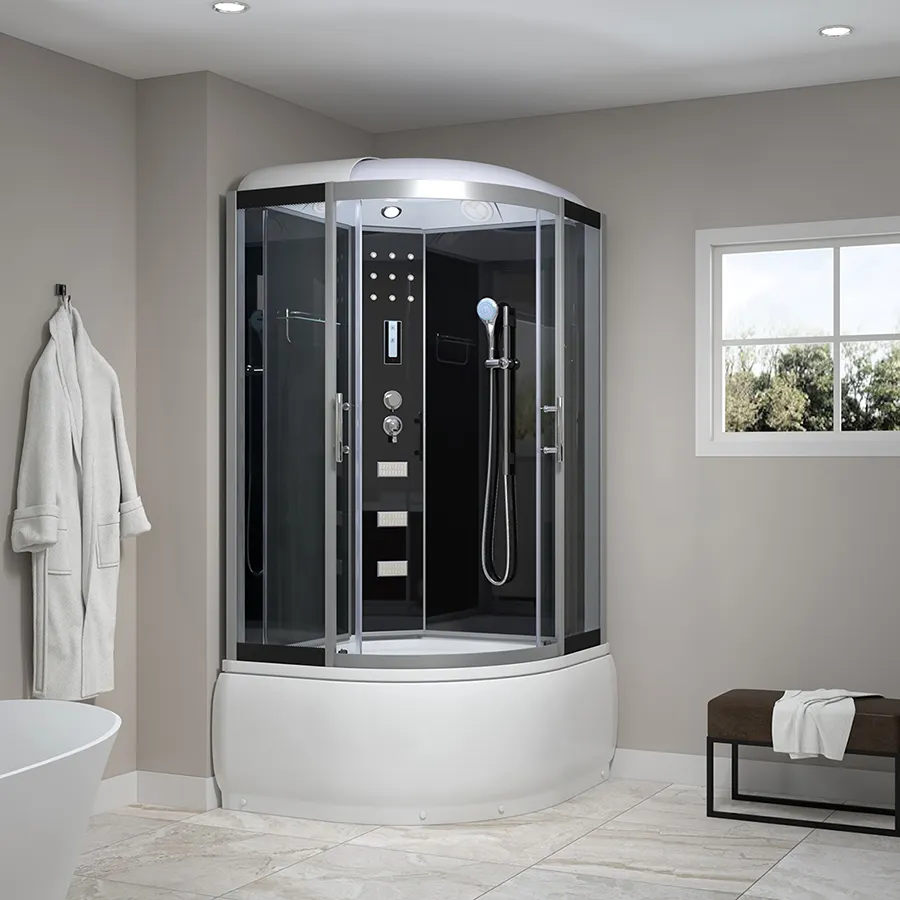 Cabine de douche de sauna intégrale pratique multifonctionnelle de salle de bains