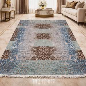 Alfombra de Lana de Estilo Persa Anudada a Mano, Moderna, de Diseño Abstracto Contemporáneo, para Sala de Estar, de Lujo, con Tamaño y Color Personalizables - Product Image 2