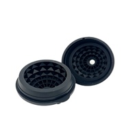 Moule à glaçons sphériques en silicone pour whisky, qualité alimentaire, avec couvercle, idéal pour cocktails
