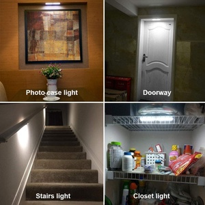 Luz LED de Seguridad para Gabinetes EGH, con Sensor de Movimiento, Funciona con Batería, para Iluminación de Cocina y Armarios - Product Image 1