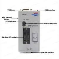 Kit de programmation USB ISP haute vitesse RT809F LCD, programmeur BIOS RT809F prenant en charge diverses programmations en lecture-écriture en ligne