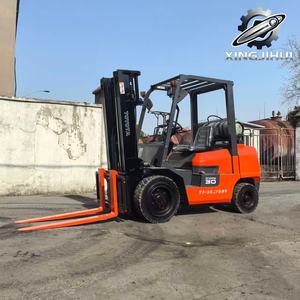 Chariot élévateur TOYOTA FGZN30 3 tonnes d'occasion, chariot élévateur japonais 3 tonnes, moteur 1DZ-2, machine d'occasion, chariot élévateur GPL d'occasion - Product Image 5