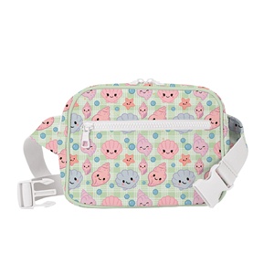 Sac banane unisexe en Tyvek résistant à l'eau avec fermeture éclair, personnalisable avec logo, pour la mode écoresponsable, vente en gros - Product Image 1