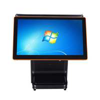 Terminal de point de vente électronique de restaurant avec écran tactile intégral de 15,6 pouces, ordinateur de bureau Windows Android, caisse enregistreuse