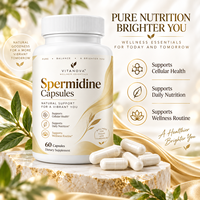 Capsules de Spermidine en Gros – 60 Comprimés – Complément Alimentaire pour la Santé Cellulaire et le Soutien Nutritionnel Quotidien – OEM ODM