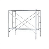 Système d'échafaudage mobile pliable galvanisé portable pour la construction