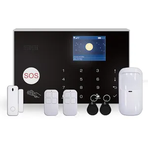 Tuya Smart Home Security Wireless GSM allarme Kit 2.4G WIFI porta allarme aperto