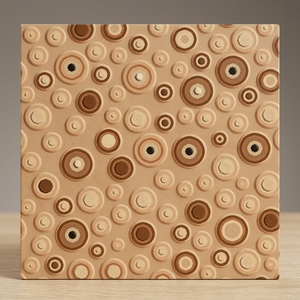 Carreaux de sol en céramique émaillée mate Vistaar Colorful 3D 40x40cm, antidérapants, pour salle de bain, intérieur - Product Image 6